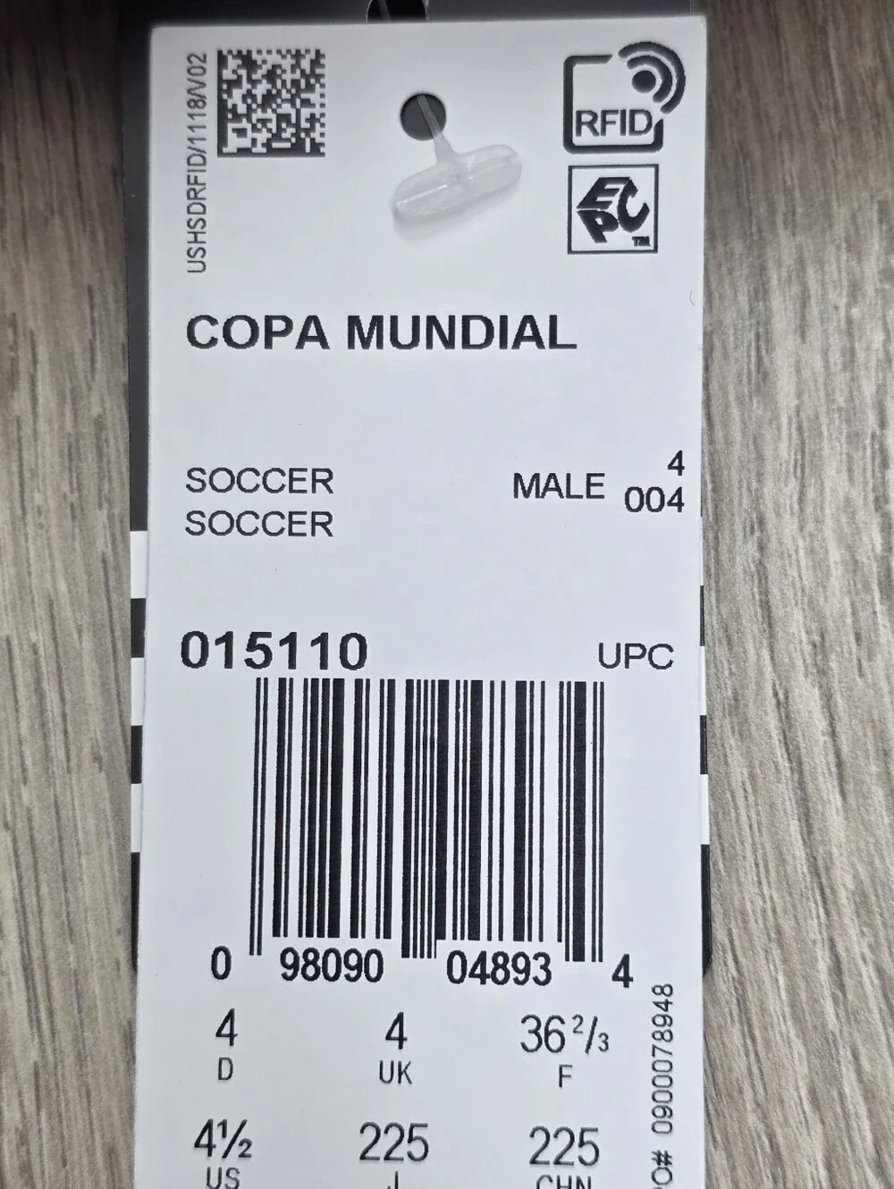 Adidas Copa Mundial Soccer Cleats Made In Germany 015110 M 4.5 /W 6 MSRP $180 ⚽️